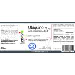 Ubiquinol - coenzyme Q10 50 mg, 300 capsules – dietary supplement