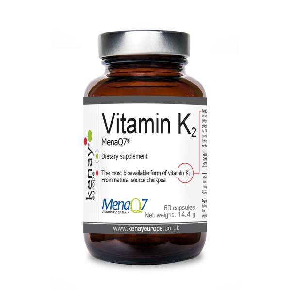 Vitamin K2 MenaQ7,  60 capsules – dietary supplement