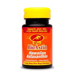 Bioastin® Hawaiian Astaxanthin 12mg, 25 capsules - dietary supplement