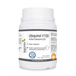 Ubichinol V100  aktywna forma Koenzymu Q10 (60 kaps.) - suplement diety