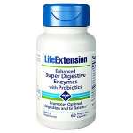 Enhanced Super Digestive Enzymes with Probiotics 60 caps., LifeExtension 