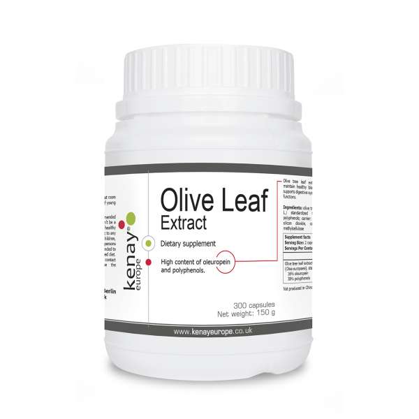 Olive Leaf Extract, 300 capsules - dietary  supplement