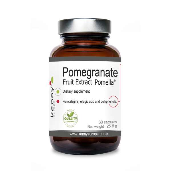 POMELLA® pomegranate fruit extract, 60 capsules – dietary supplement 