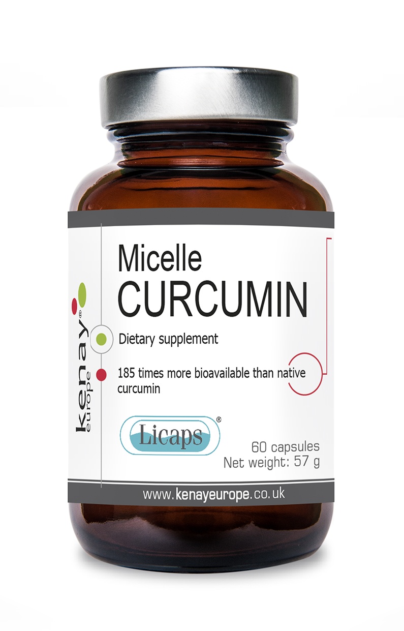 Micelle curcumin Licaps, 60 capsules| dietary supplement | Kenay Europe