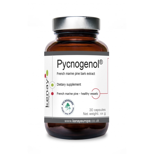 Pycnogenol® French marine pine bark extract, 30 capsules - dietary supplements