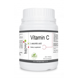 Vitamin C  (L-ascorbic acid), powder 200g - dietary supplement 