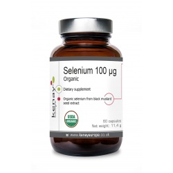Selenium 100 µg organic, 60 capsules - dietary supplement