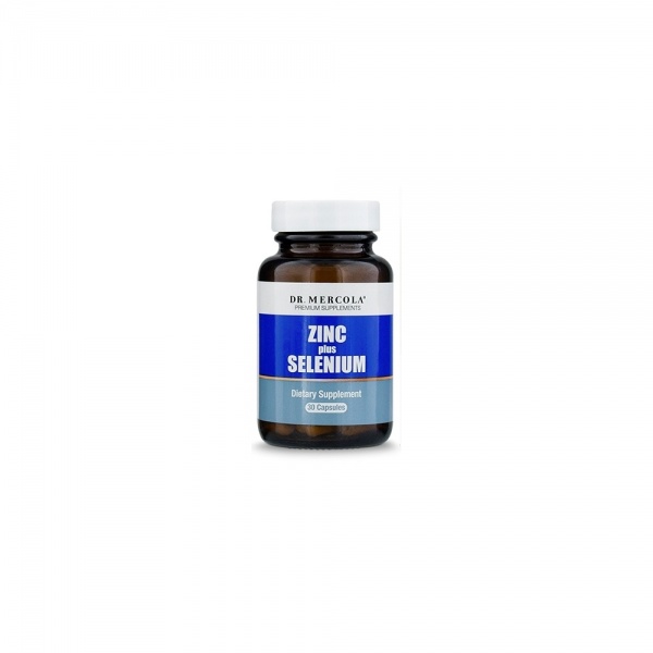 Zinc plus selenium, 30 capsules (producer: Dr. Mercola) - dietary supplement