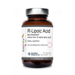 R-Lipoic Acid Bio-Enhanced® active form of lipoic acid,  60 capsules – dietary supplement 