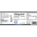 UBIQUINOL CoQH-CFTM 100 mg, 60 softgels - dietary  supplement