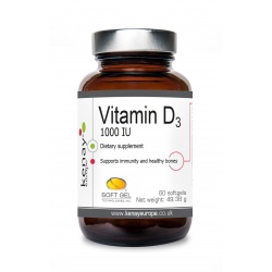 Vitamin D3 1000 IU, 60 capsules – dietary supplement