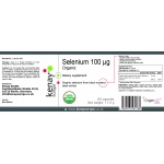 Selenium 100 µg organic, 60 capsules - dietary supplement