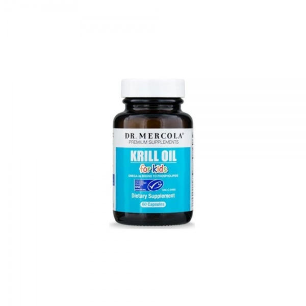 Krill oil for kids, 60 capsules (producer: Dr. Mercola) - dietary supplement