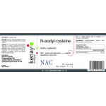 NAC  N-acetyl-cysteine, 60 capsules - dietary  supplement