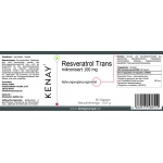 Micronized Trans-Resveratrol 100mg, 60 capsules - dietary supplement
