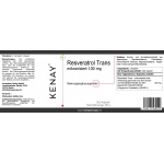Micronized Trans-Resveratrol 100mg, 300 capsules - dietary supplement