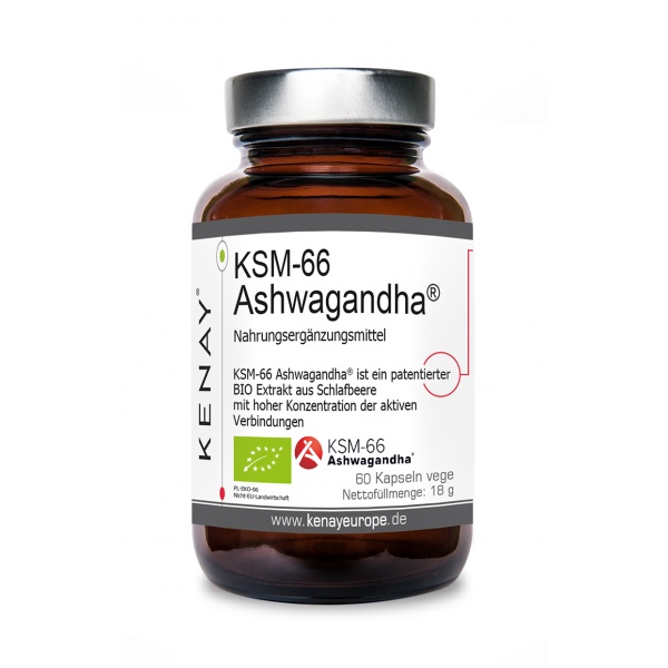 KSM-66 Ashwagandha®, 60 capsules - dietary supplement