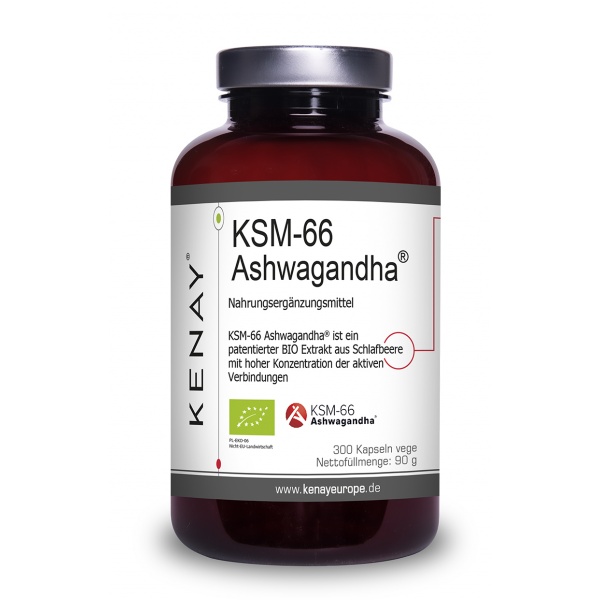 KSM-66 Ashwagandha®, 300 capsules - dietary supplement