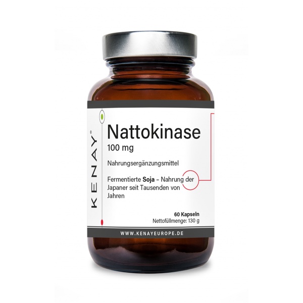 Nattokinase 100 mg, 60 softgels - dietary supplement