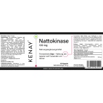 Nattokinase 100 mg, 60 softgels - dietary supplement