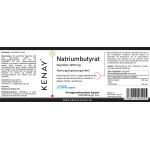 Natriumbutyrat  SUPREME 1200 mg | 60 Kapseln magenresistent | Nahrungsergänzungsmittel | KENAY®