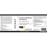 BCM-95® turmeric extract (CURCUGREEN®) with piperine (BIOPERINE®), 300 capsules – dietary supplement