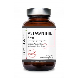 Astaxanthin 4 mg (Dietary Supplement) – 60 Capsules - KENAY®