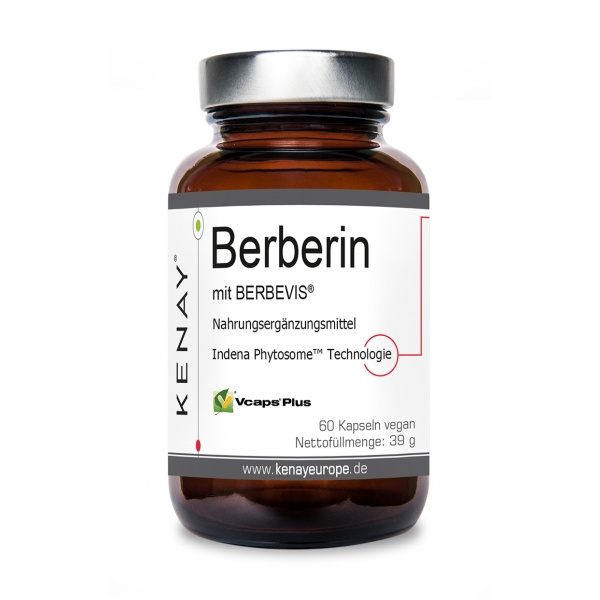   Berberine with Berbevis® (Dietary Supplement) – 60 Capsules - KENAY®