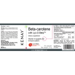 Beta‑Carotene – Pro‑Vitamin A (Lyc‑O‑Beta™) – 60 Capsules Dietary Supplement - KENAY®