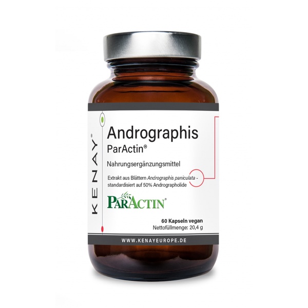 Andrographis ParActin®, 60 vege capsules – dietary supplement