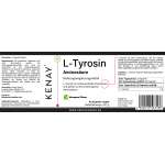 L-Tyrosin  Aminosäure 60 Kapseln | Nahrungsergänzungsmittel | KENAY®